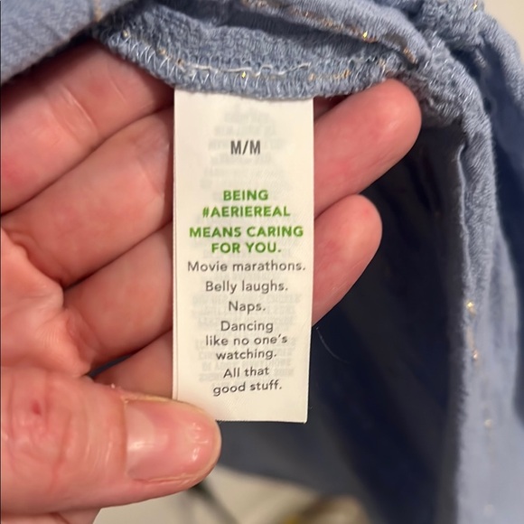 Aerie Light Blue swim coverup - Picture 4 of 9